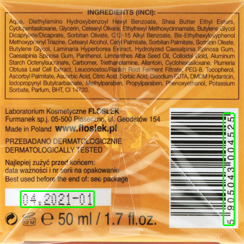 Косметика производителя Laboratorium Kosmetyczne FLOSLEK Furmanek sp. j. и бренда Floslek