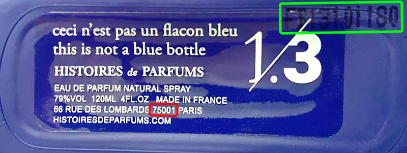 Косметика производителя Histoires de Parfums и бренда Histoires de Parfums
